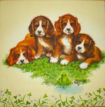 085 Dogs - 3-ply - Ambiente